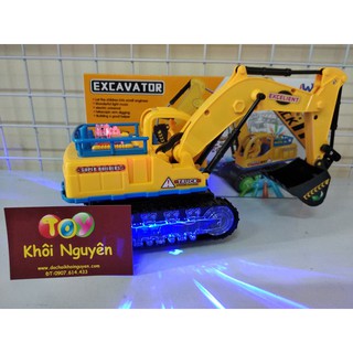 ĐỒ CHƠI XE MÁY XÚC CHẠY PIN