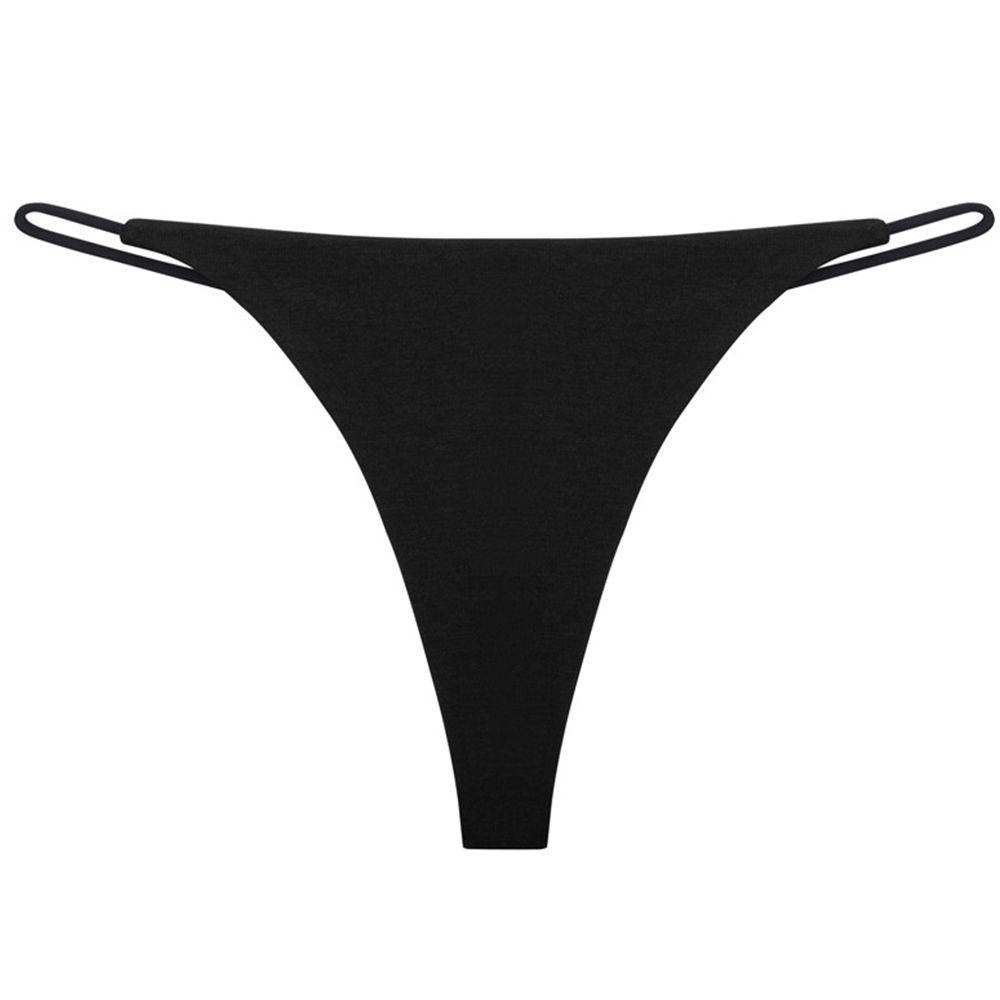 OCEANMAP Quần Lót Cotton Hai Lớp Không Đường May Lưng Thấp Thêu Họa Tiết Bướm Xinh Xắn Dành Cho Nữ