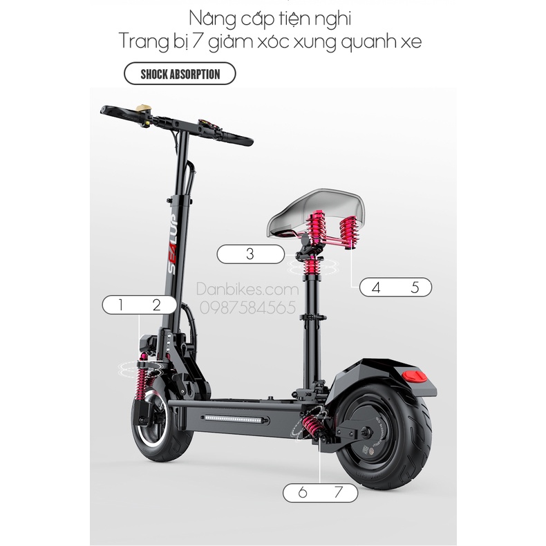 XE ĐIỆN SCOOTER GẤP GỌN SEALUP Q5