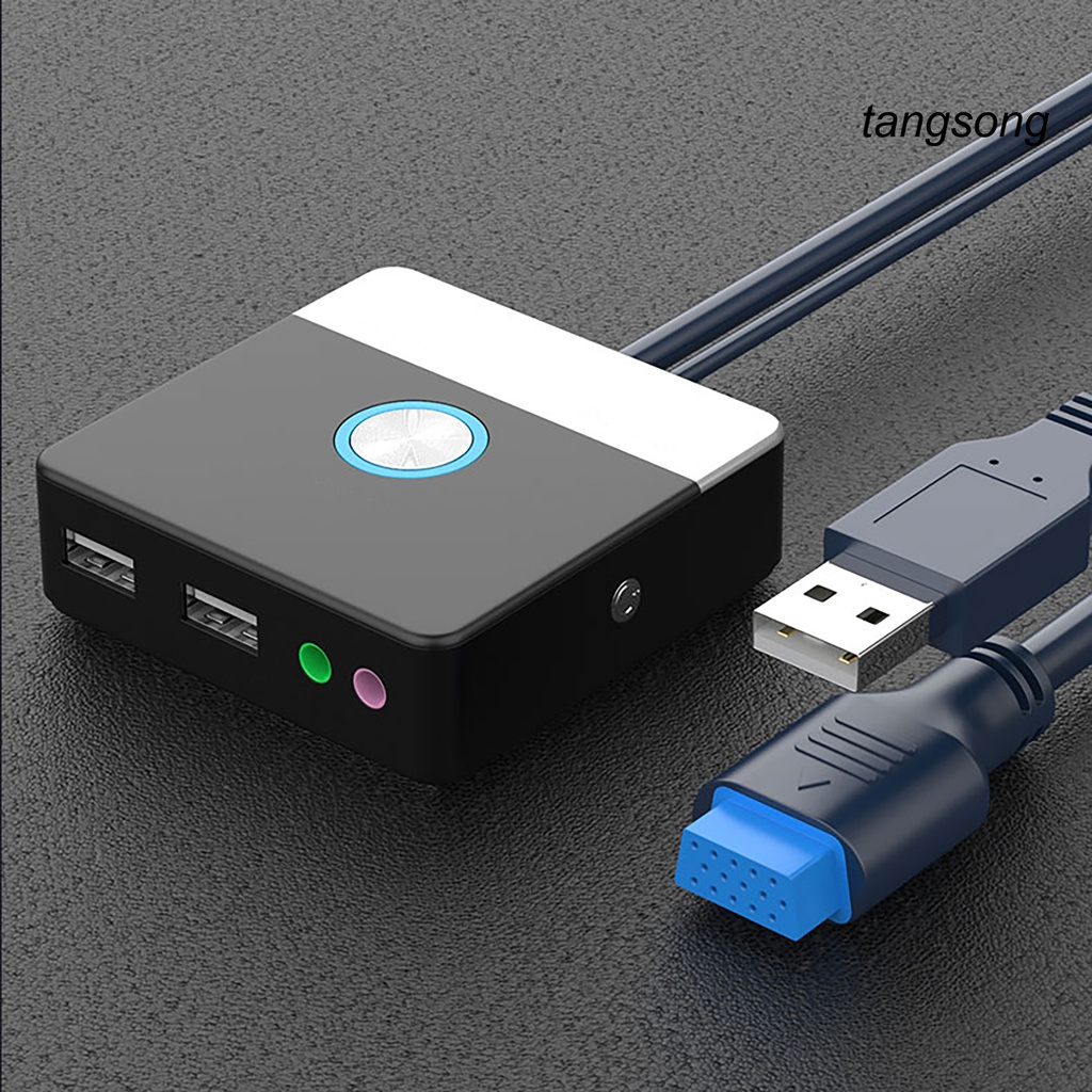 Ổ Cắm Sạc 2 Cổng Usb Cho Máy Tính