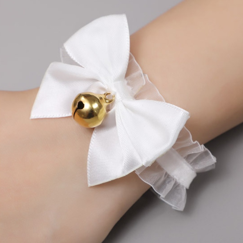 Vòng Cổ Choker Ren Thắt Nơ Phong Cách Lolita Nhật Bản Ngọt Ngào