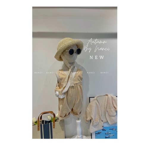 Áo khoát muslin trơn Nanci room