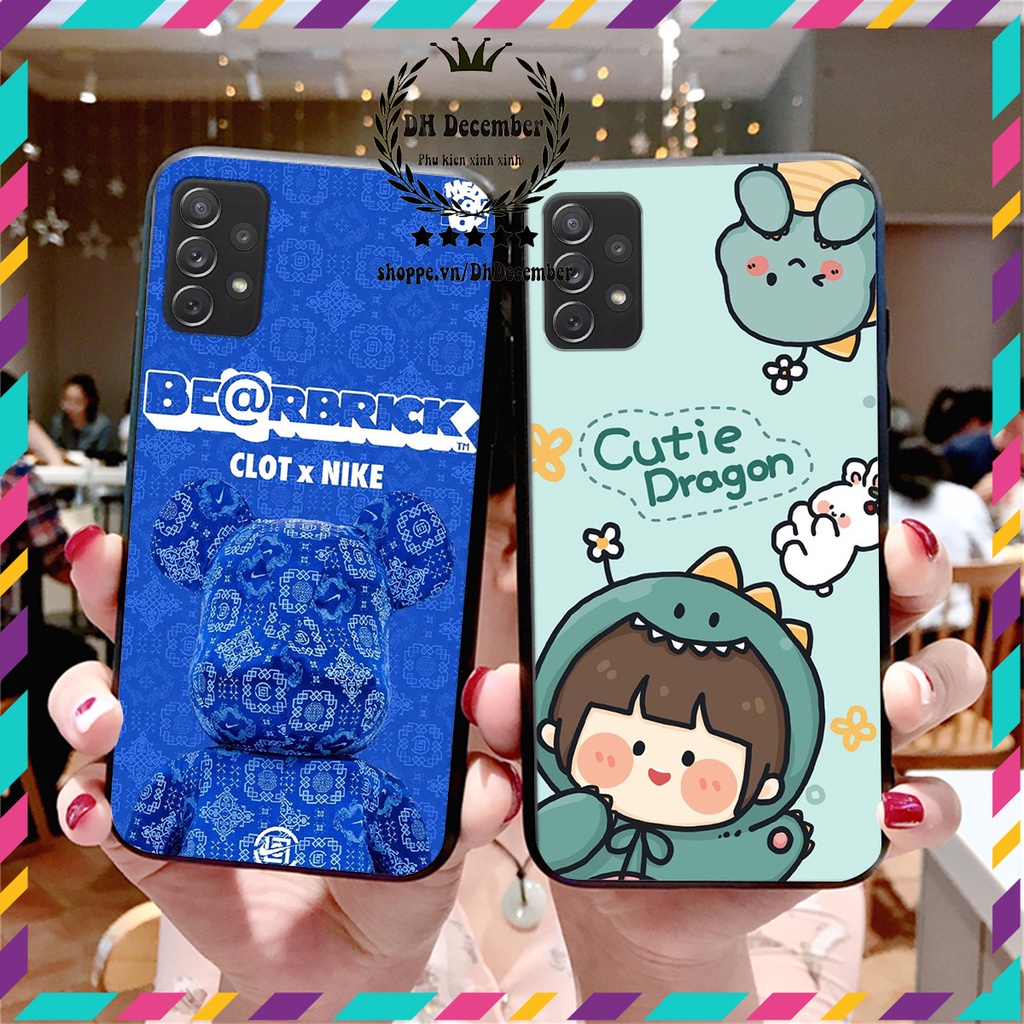 Ốp lưng Samsung A72 in hình 3D lucky, gấu Beer xinh xắn - KHÔNG NÊN BỎ LỠ