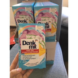 Giấy hút màu chống phai quần áo Denkmit Hàng Đức