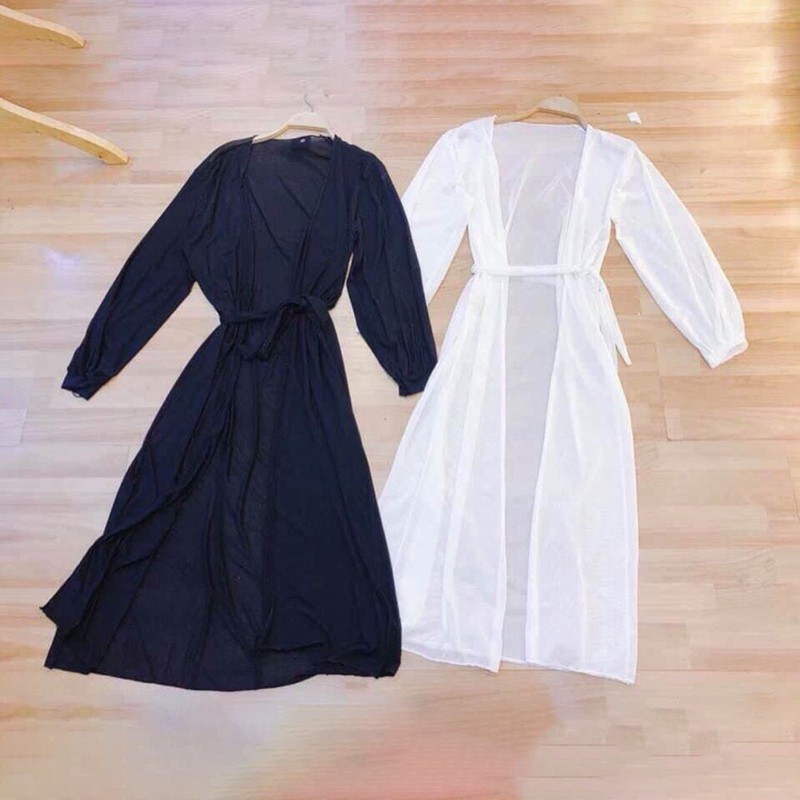 Kimono Áo Choàng Bikini Chống Nắng Đi Biển dáng dài cam kết hàng đúng mô tả chất lượng 1 đổi 1 có video thực tế AC004 | BigBuy360 - bigbuy360.vn