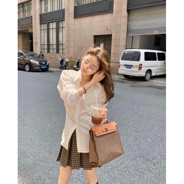 Sơ mi trắng dài tay,Sơ mi trắng nữ sinh | BigBuy360 - bigbuy360.vn