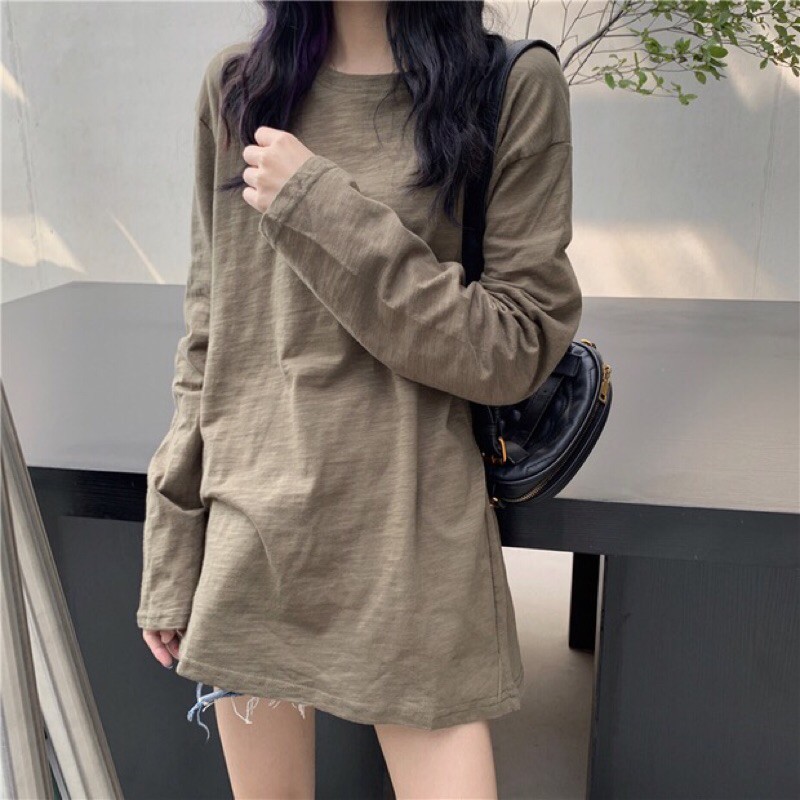Áo thun mỏng chất vải xước