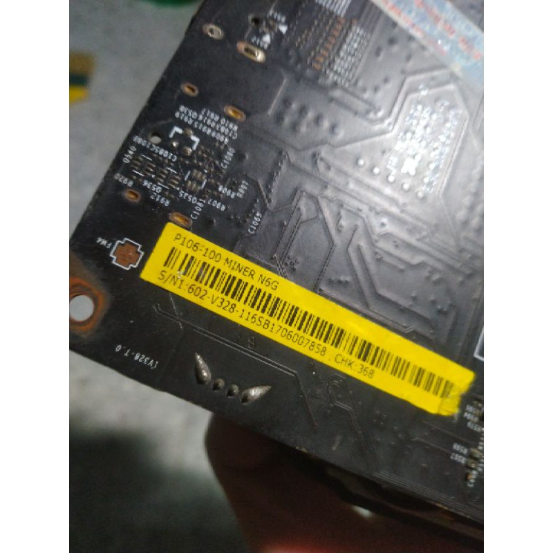 XÁC VGA MSI P106 100 6G MINER HỎNG