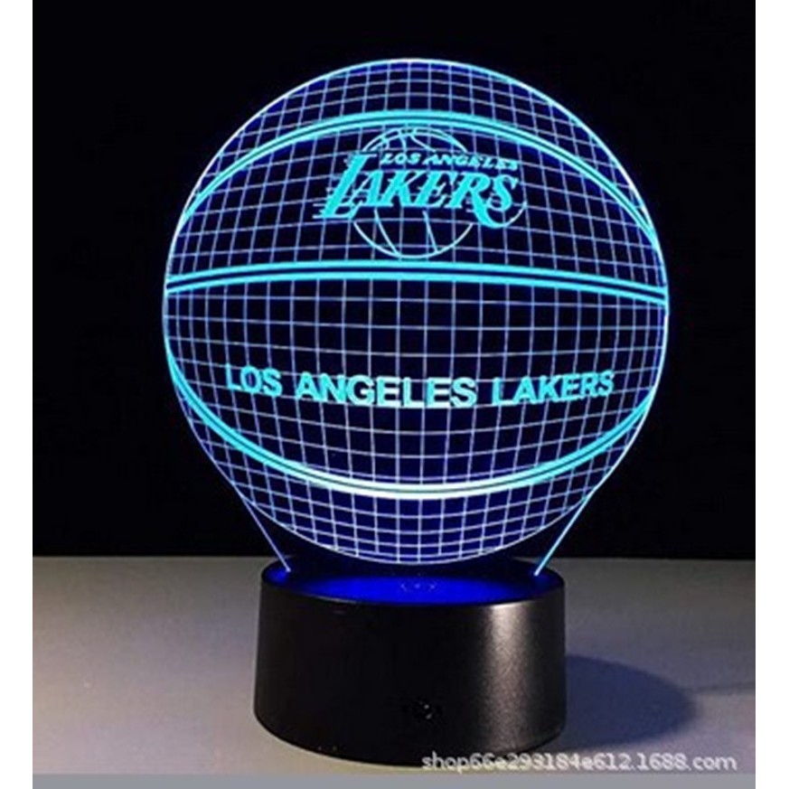 Đèn Ngủ 3D Hình Quả Bóng Rổ Độc Đáo Trang Trí Phòng Ngủ Dành Cho Học Sinh