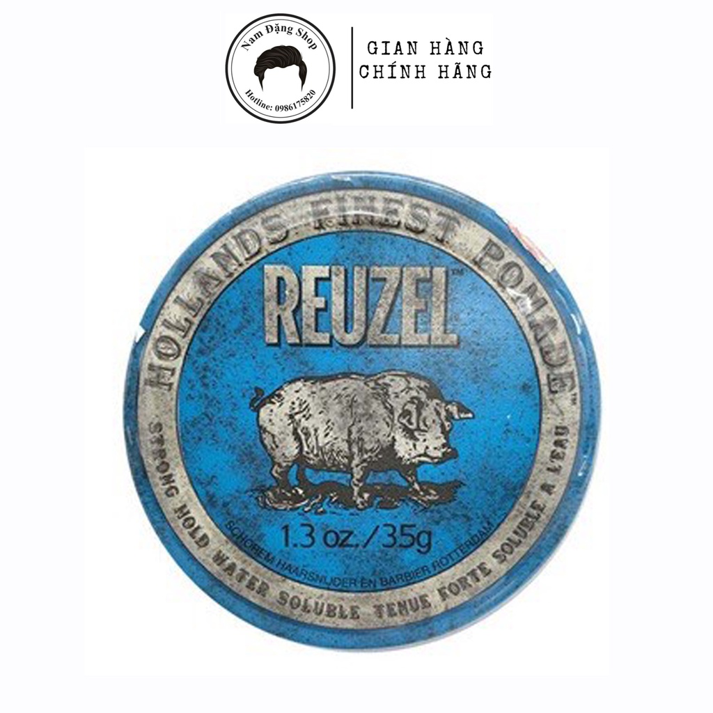 Pomade vuốt tóc Reuzel Blue 35g