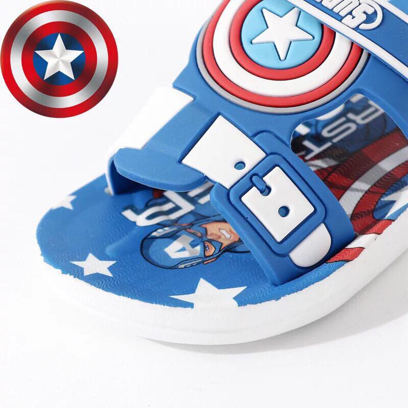 Dép siêu nhân Marvel cho bé trai size từ 26-31