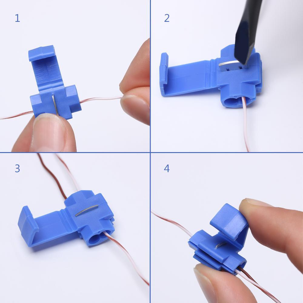 Set 20 / 50 / 100 Đầu Nối Dây Điện Nhanh Chóng Tiện Lợi