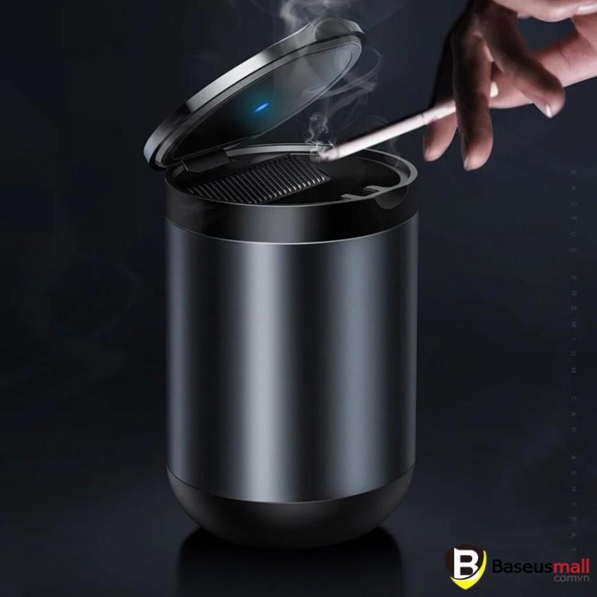 Baseus -BaseusMall VN Gạt tàn thuốc mini cao cấp dùng cho xe ô tô Baseus Premium Car Ashtray