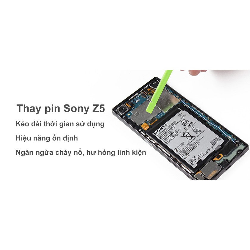 Pin Sony Z5, Z5 Dual mã (E6633, E6683) dung lượng 2900mAh Chính hãng