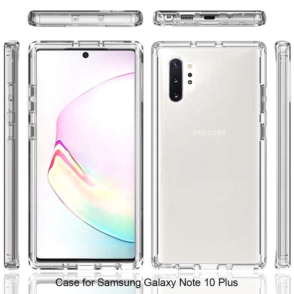 Ốp lưng samsung Note 10 / Note 10 lite / Note 10 plus / Note 20 / Note 20 ultra trong suốt cao cấp chính hãng
