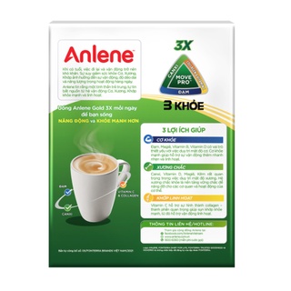 Combo 3 Hộp Sữa Bột Anlene Cà phê hộp 310g