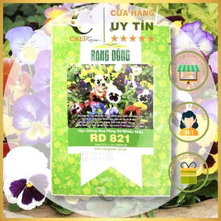 Hạt giống Hoa Păng Xê Nhiều Màu RD 821 (20 hạt)