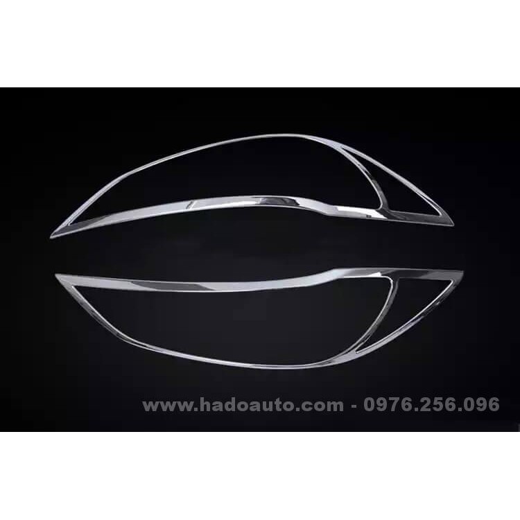Ốp viền đèn pha, hậu xe Hyundai Elantra 2015 2016 2017 2018 - Giá 1 bộ