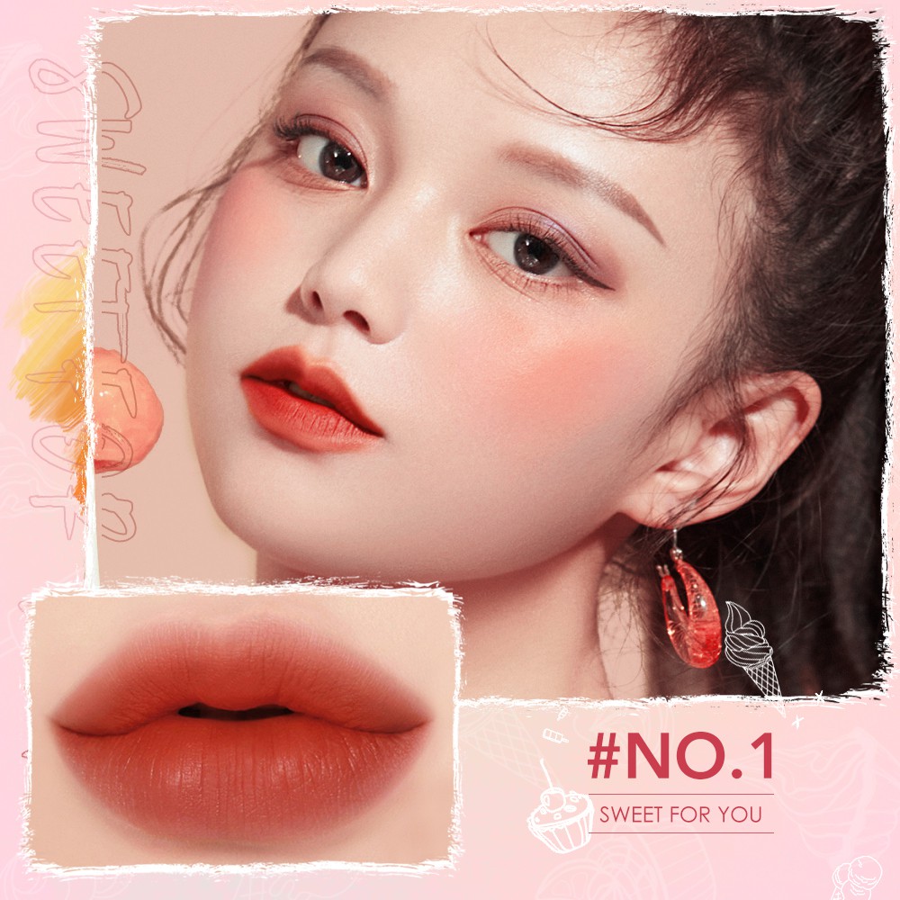 Son Môi Dạng Dầu O.TWO.O Yj005 30g Đầu Lăn Lâu Trôi Dưỡng Ẩm Chống Nước 4 Màu Tùy Chọn Có Thể Làm Phấn Má | BigBuy360 - bigbuy360.vn