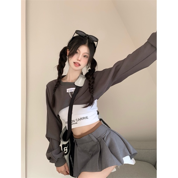 Áo Len Lửng Dài Tay Thiết Kế Mới Thời Trang Dành Cho Nữ