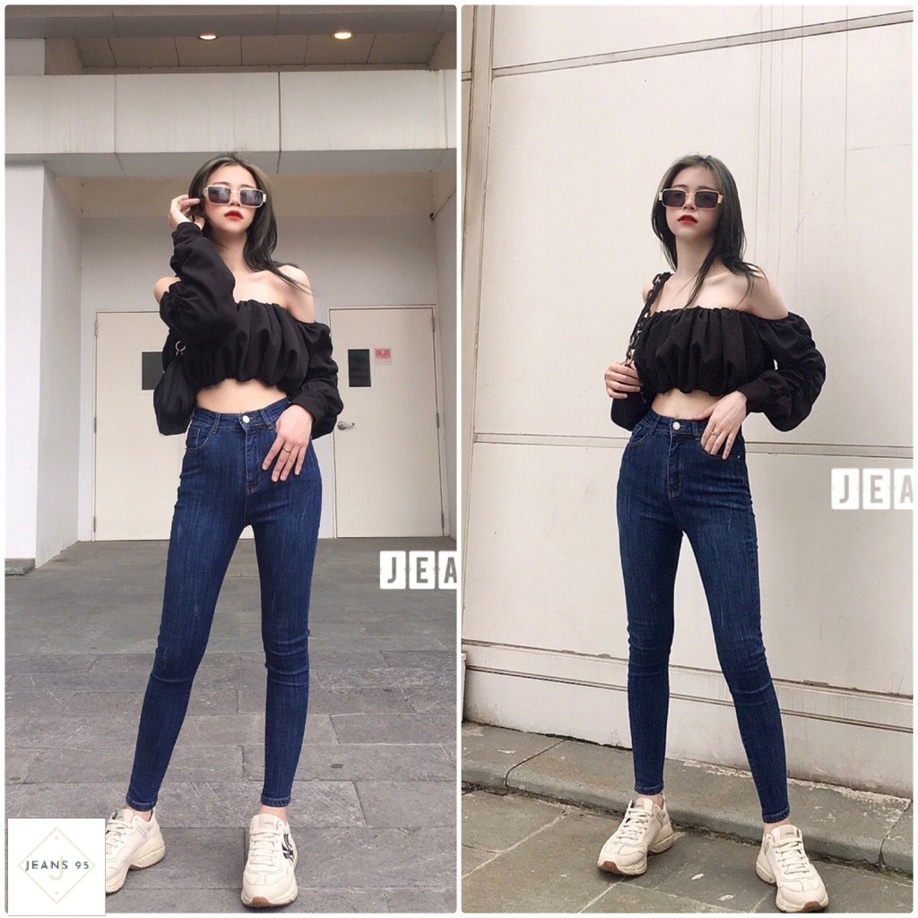 Quần Bò Nữ 🎄FREE SHIP🎄 Quần Jean Nữ Dáng Ôm Skinny,Co Giãn 4 Chiều, Chất Dày Dặn - M9.419