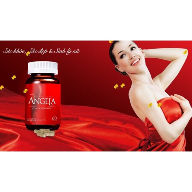 SÂM ANGELA GOLD lọ 60 viên ( Mua 2 lọ 60v tích điểm tặng lọ 15v