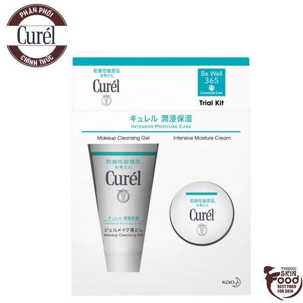 Bộ Chăm Sóc Da Cấp Ẩm Chuyên Sâu Curél Intensive Moisture Care Trial Kit