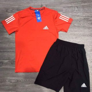 Bộ thể thao nam chất thun lạnh co dãn 4 chiều, ảnh thật