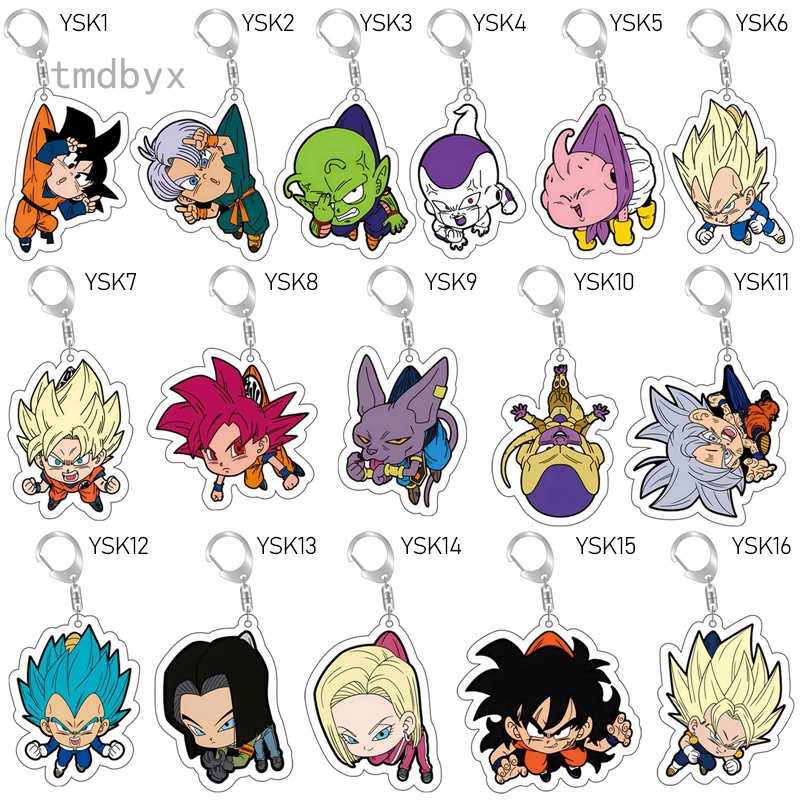 Tmdbyx Mới Móc Khóa Hình Nhân Vật Trong Dragon Ball