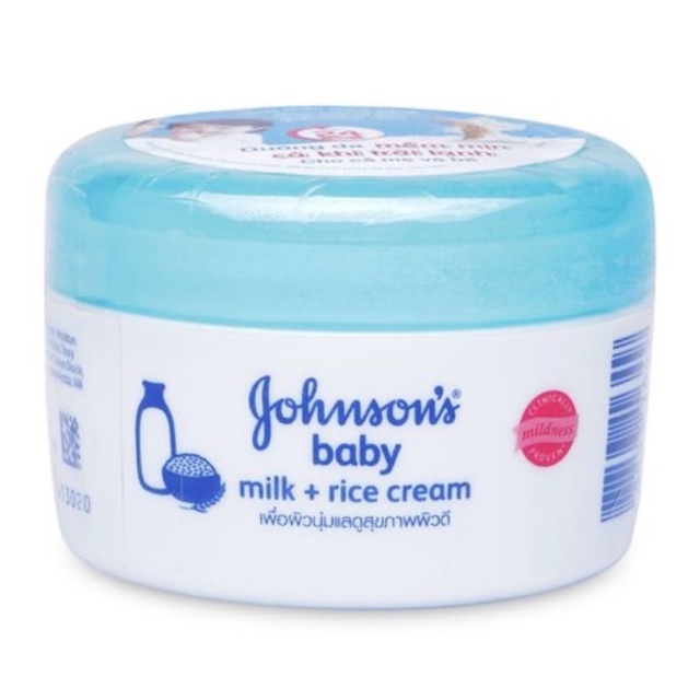 ✅Kem dưỡng ẩm Johnson's Baby Milk Cream 50g