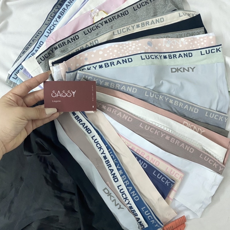 Quần lót nữ nguyên mông cotton dệt kim LUCKY BRAND giá rẻ