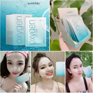 MẶT NẠ SỦI BỌT THẢI ĐỘC OXYGEN BUBBLE DETOX MASK SOHERBS