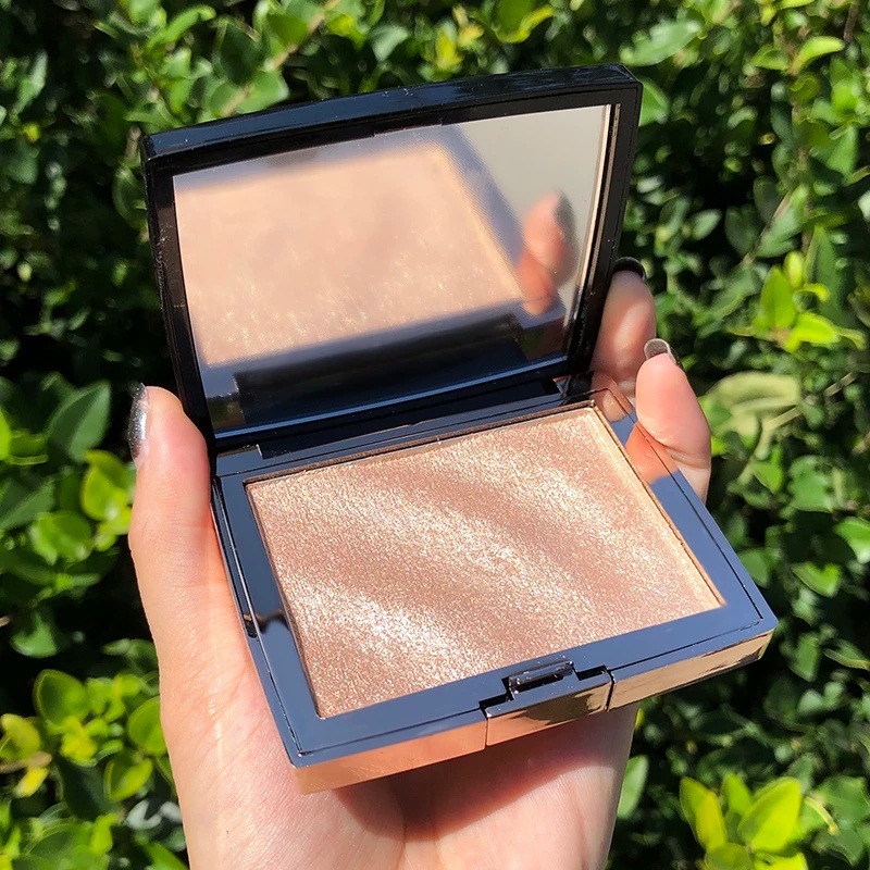 Bảng phấn bắt sáng/ tạo khối Hojo 3 màu tông nhũ trang điểm cho nữ