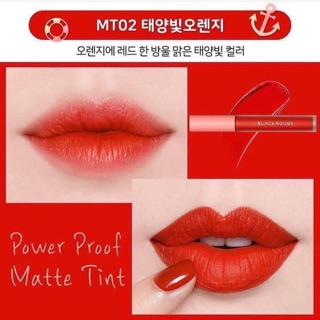 SON BLACK ROUGE POWER PROOF MATTE TINT