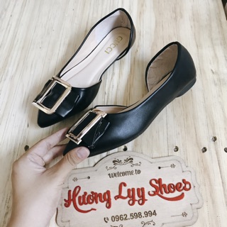 Giày bệt nơ D
