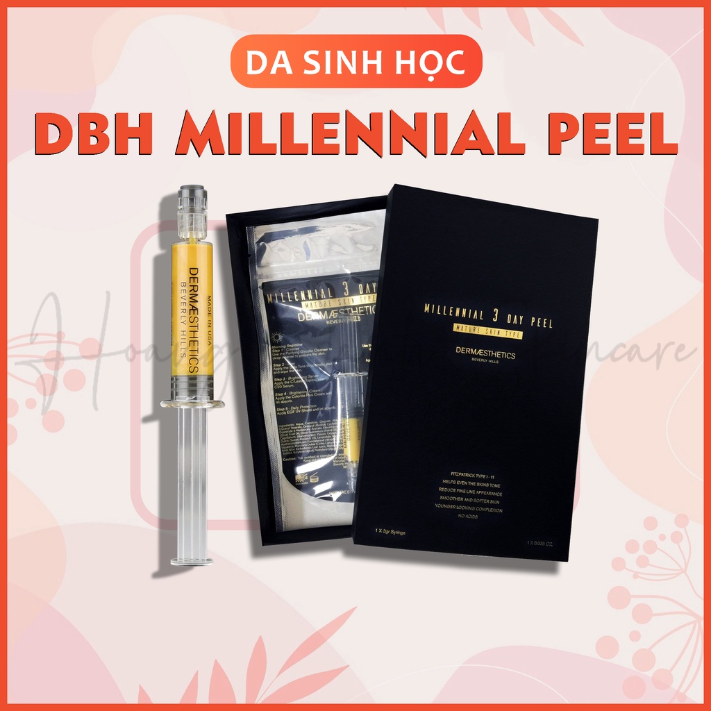 DBH Millennial Peel da sinh học tại nhà trong 3 ngày
