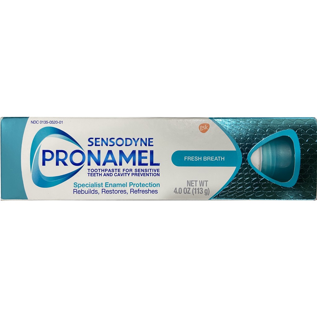 KEM ĐÁNH RĂNG SENSODYNE PRONAMEL FRESH BREATH HÀNG USA