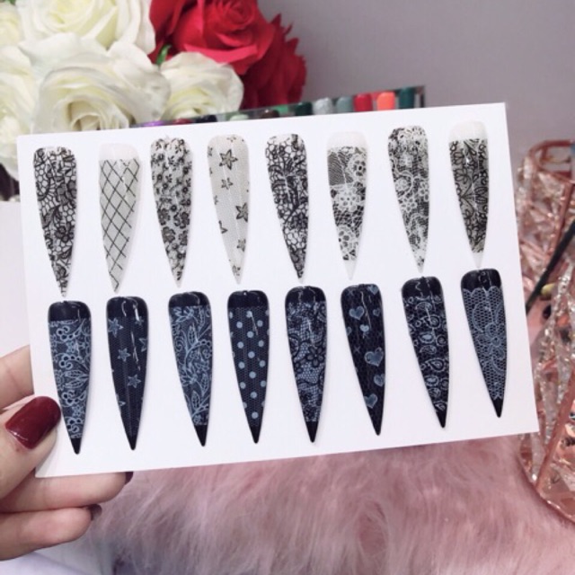 Giấy foil trang trí móng