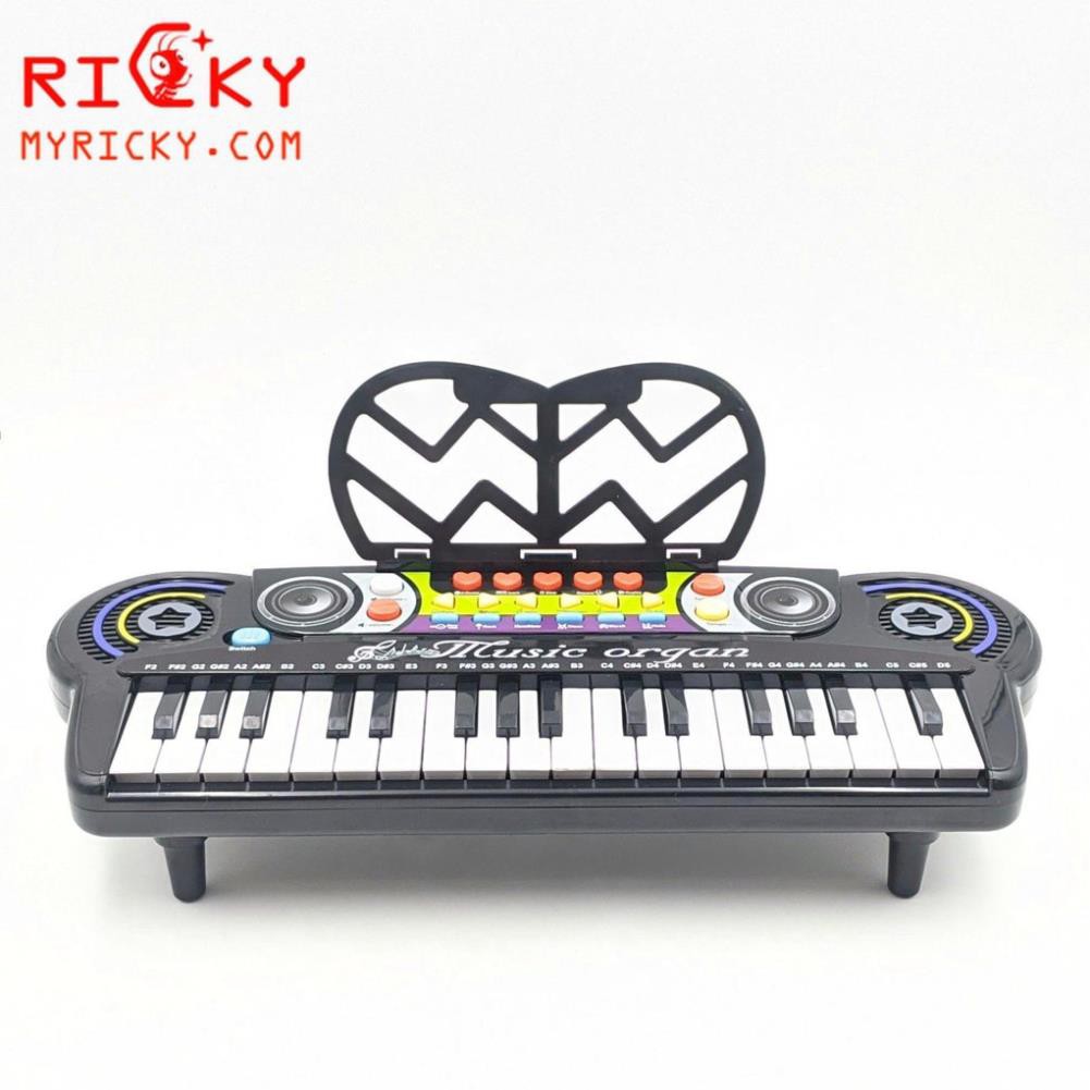 Đàn piano điện tử Magic Piano 34 phím kèm micro cho bé - Đàn organ điện tử 34 phím