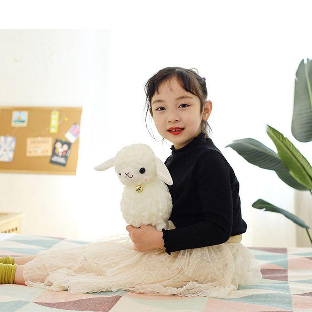 Cừu Trắng Nhồi Bông Dễ Thương Dùng Trang Trí