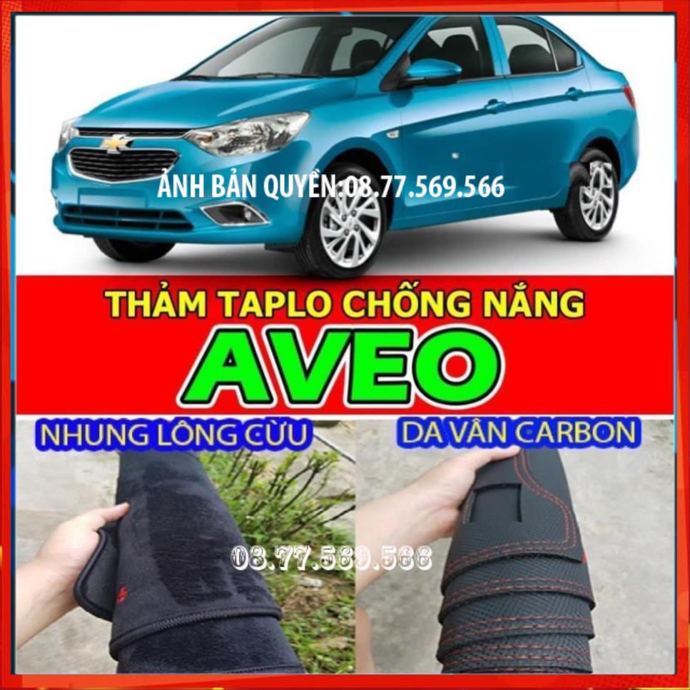 THAM TAPLO Chevrolet AVEO DA VÂN GỖ DA CARBON NHUNG LÔNG CỪU 3 LỚP CÓ CHỐNG TRƯỢT THẢM PHỦ LÓT CHE NẮNG TAPLO