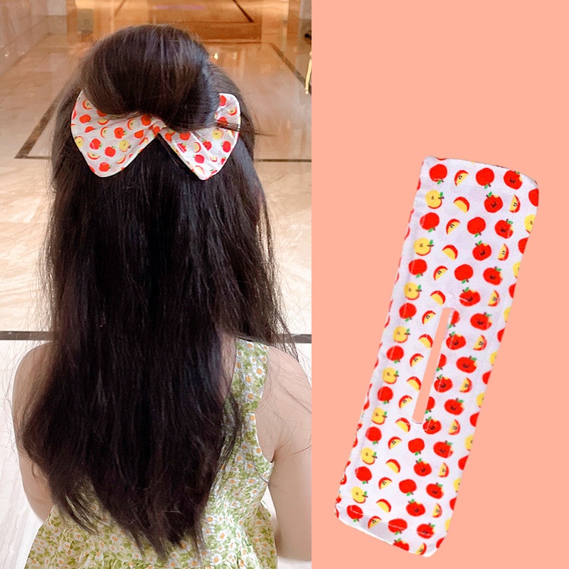 Kẹp Tóc Đính Nơ Xinh Xắn Cho Bé Gái