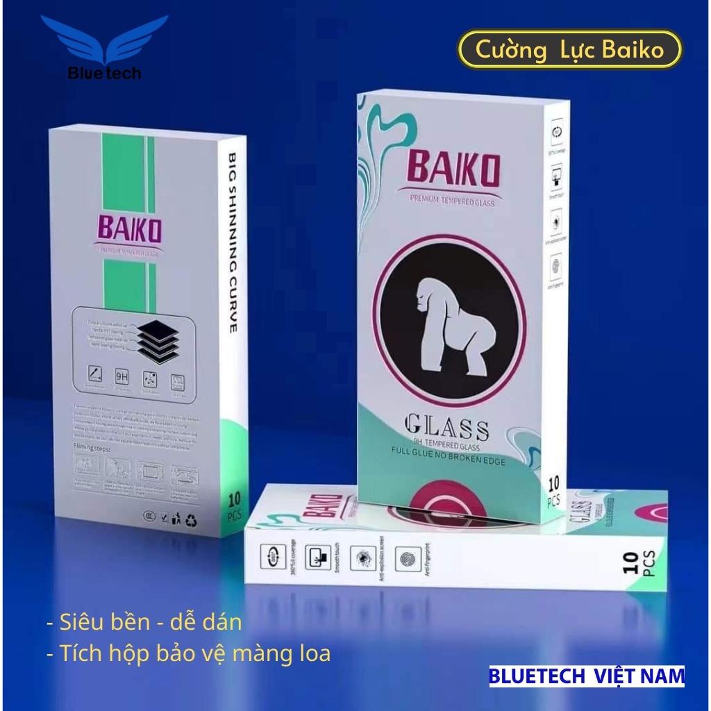 Kính Cường lực iphone cao cấp BAIKO - Cường lực iphone 6 - 14promax - Bluetech