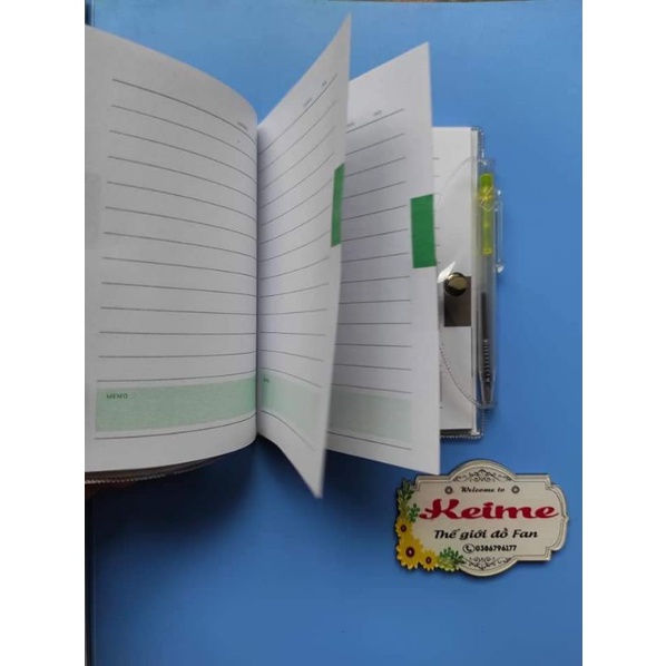 Sổ tay BounPrem in hình theo yêu cầu
