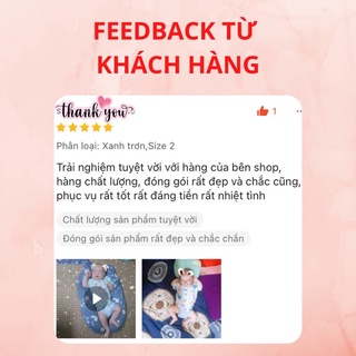 Tã vải dán sơ sinh có size (3-8kg), Tã vải tam giác chất liệu 100% cotton