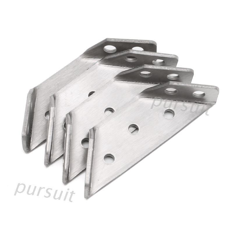 Set 4 Miếng Cố Định Góc Vuông Thép Không Gỉ Chuyên Dụng