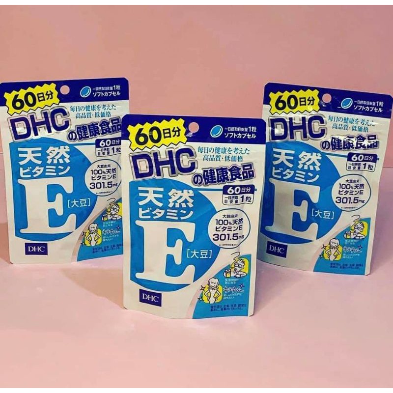 Viên uống DHC Vitamin E điều hòa nội tiết, đẹp da, chống oxy hóa - DHC Vitamin E (30 ngày)