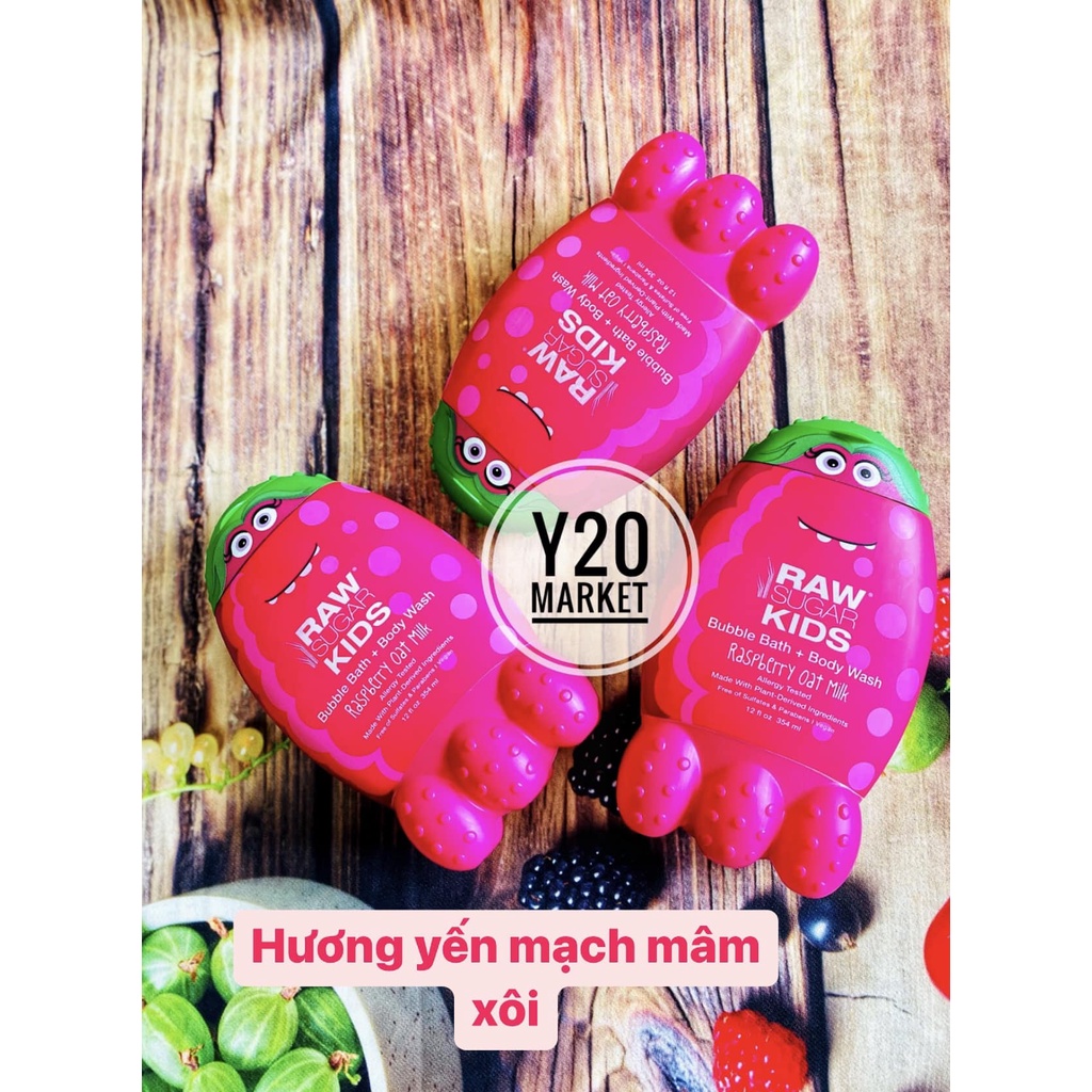 SỮA TẮM RAW SUGAR KIDS MỸ