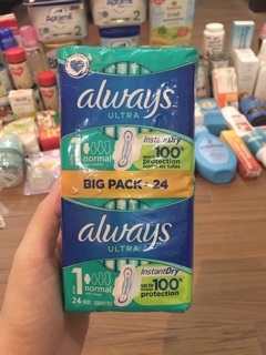 BĂNG VỆ SINH ALWAYS ULTRA hàng ngày