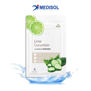 Mặt Nạ HNB Chiết Xuất Từ Dưa Leo & Chanh Tươi